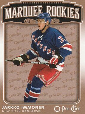 Jarkko Immonen - 2006/2007 O Pee Chee Marquee Rookies Hockey Card